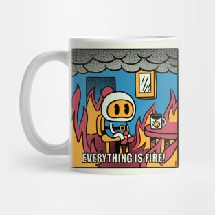 Bomber Everything Is Fire Mug